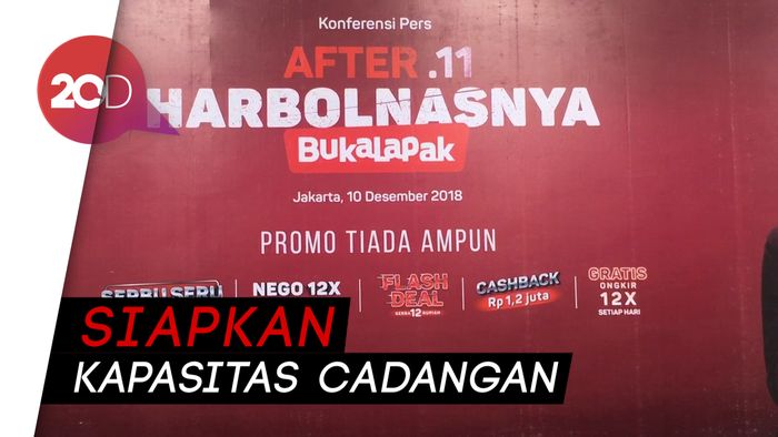 Cara Bukalapak Cegah Server Down saat Harbolnas