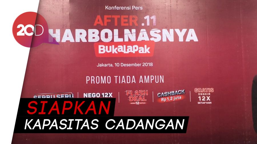 Cara Bukalapak Cegah Server Down saat Harbolnas