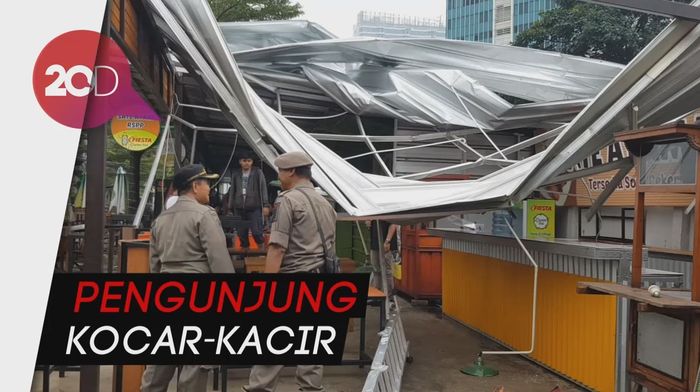 Cerita Detik-detik Angin Menyerang Rasuna Garden 