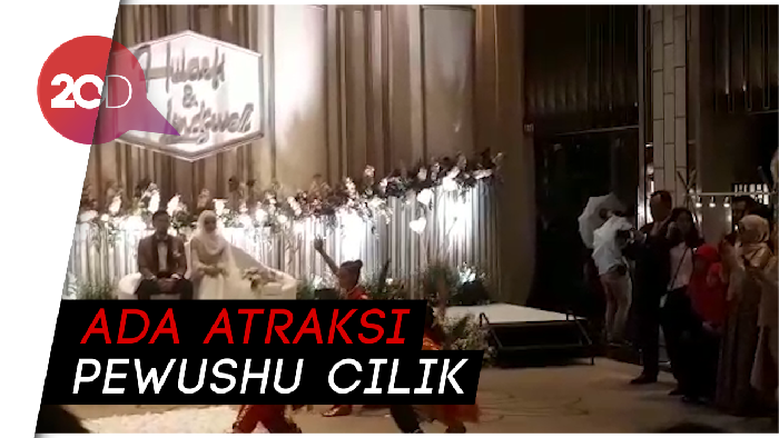 Meriahnya Suasana Resepsi Pernikahan Hulaefi-Lindswell 