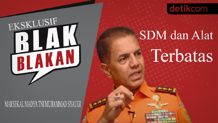 Kabasarnas Blak-blakan Minim SDM dan Alat