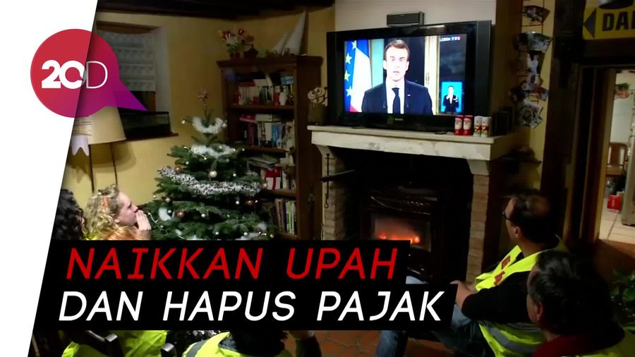 Macron Mulai Bereaksi atas Demo Yellow Vest
