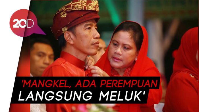Cerita Jokowi yang Sebut Iriana Cemburuan