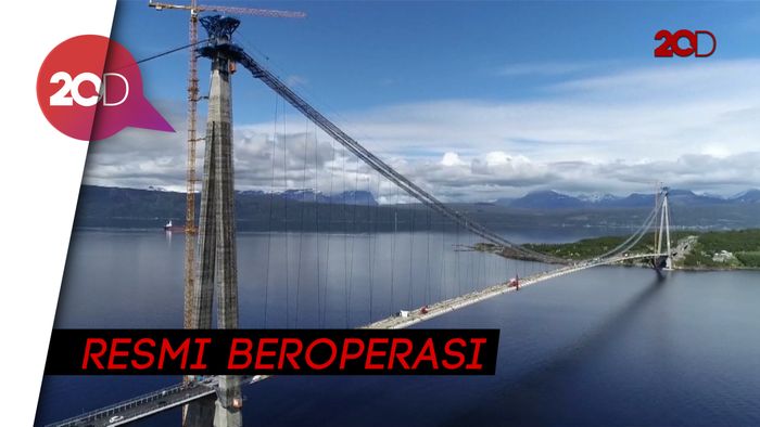 China Bangun Jembatan Kedua Terbesar di Norwegia