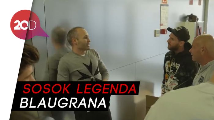 Hangatnya Barcelona Menyambut Iniesta