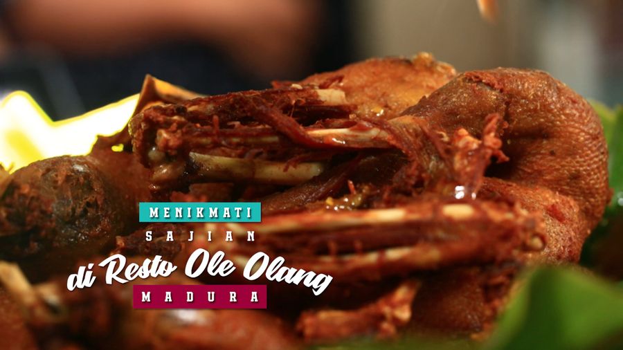 Menikmati Olahan Masakan Bebek Blater Khas Madura
