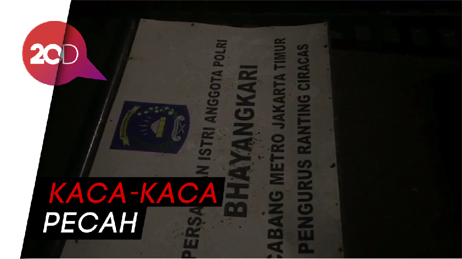 Begini Penampakan Polsek Ciracas yang Dirusak Massa