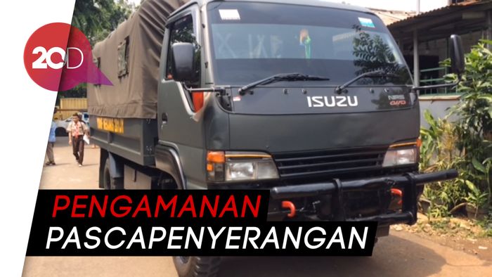 TNI AD Ikut Bersiaga di Polsek Ciracas