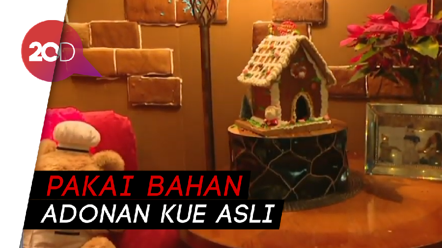 Unik! Lobi Hotel Berbintang Surabaya Disulap Jadi Rumah Kue Jahe