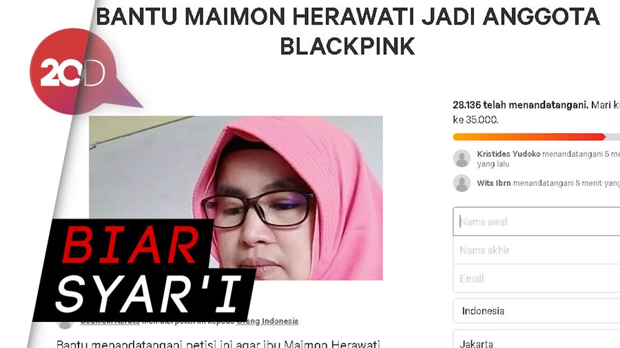 Muncul Petisi Dukung Maimon Jadi Member BLACKPINK