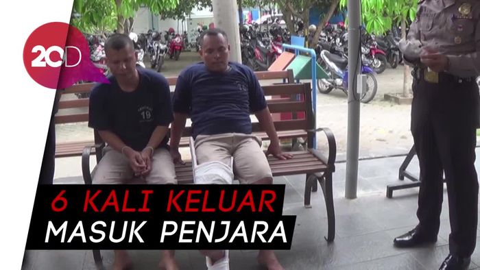 Polres Trenggalek Tangkap Dua Residivis Pembobol Rumah