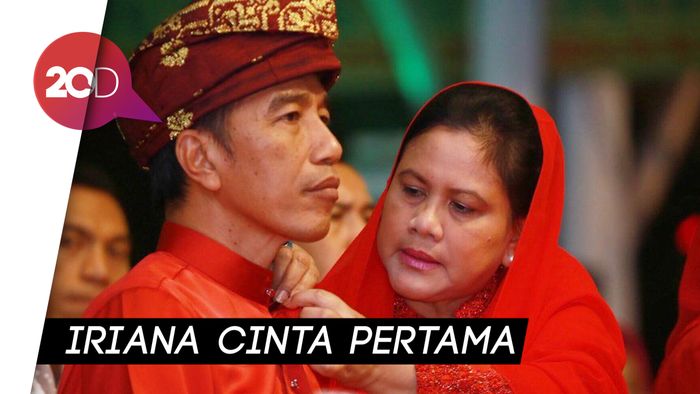 Aw! Jokowi Kenang Masa Pacaran dengan Iriana