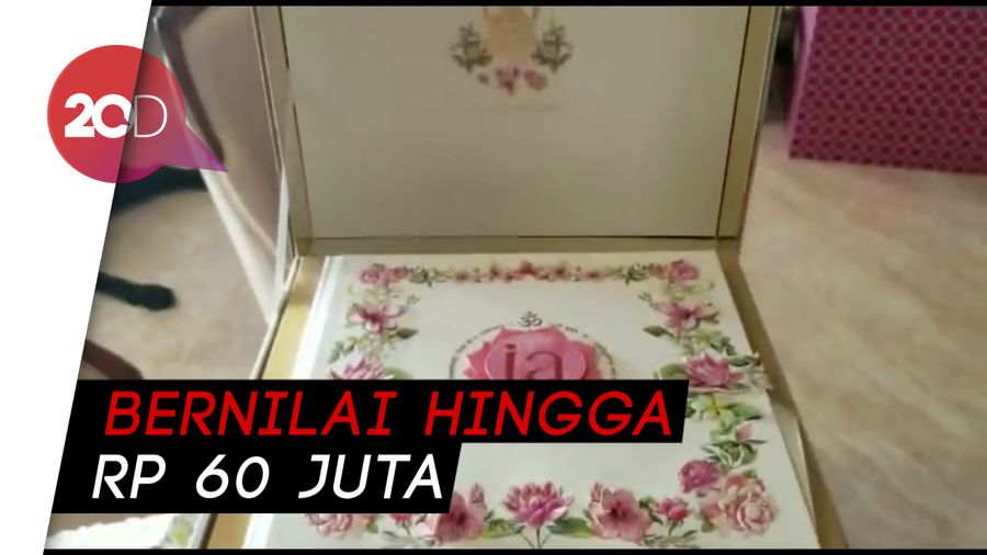 Begini Penampakan Undangan Putri Orang Terkaya di Asia 