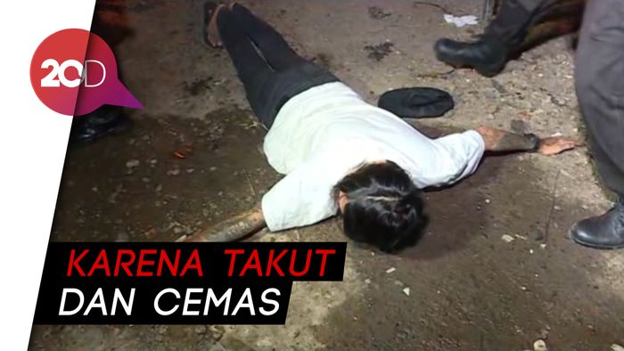 Kejadian Lucu Penindakan Polisi, Nangis Sesegukan Sampai Ngompol