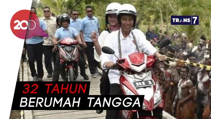 Apa Sih Momen Paling Romantis antara Jokowi dan Iriana?
