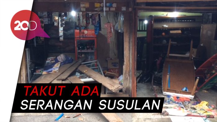 Ketakutan Warga Usai Rumah Pemukul TNI Diamuk Massa 