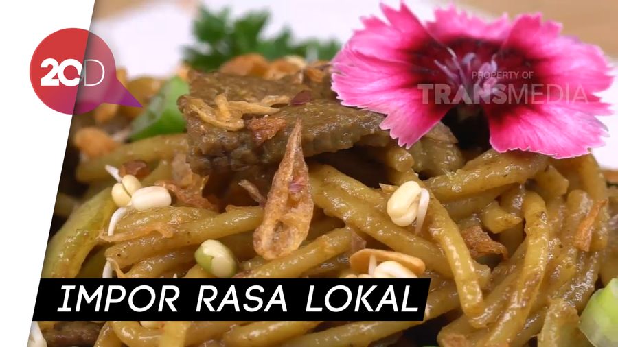 Uniknya Spaghetti Rasa Rawon