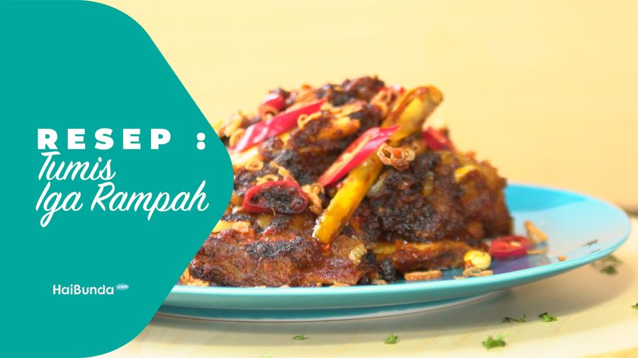 Resep Tumis Iga Rempah