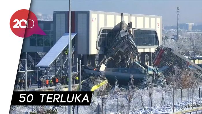 Kereta Cepat Turki Kecelakaan, 9 Penumpang Tewas