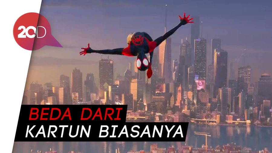 Spider-Man Into The Spider-Verse, Kisah Heroik yang Mengocok Perut