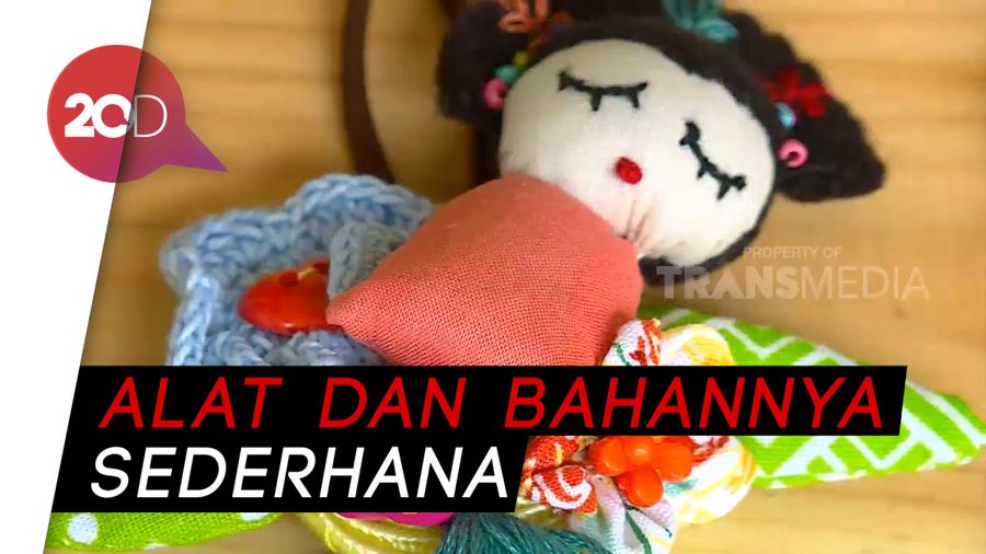 Yuk, Bikin Kalung Ondel-ondel di Rumah!