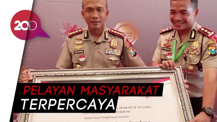 Polrestabes Surabaya Raih Predikat Birokrasi Bersih