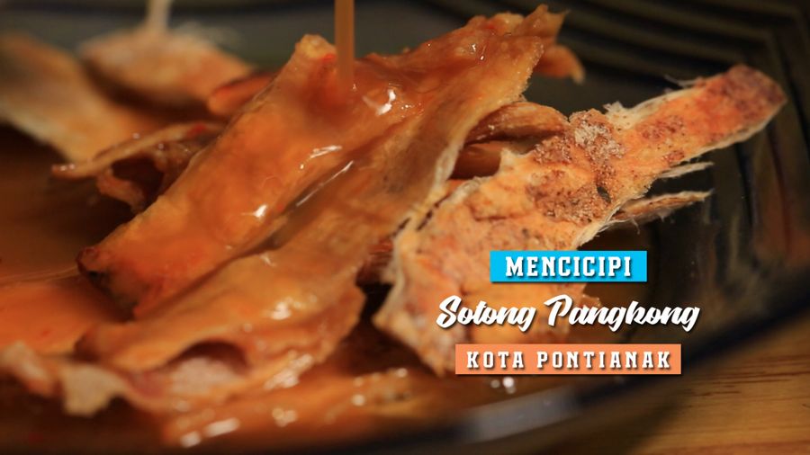 Mencicipi “Sotong Pangkong” Cumi Kering yang Dibakar, Pontianak