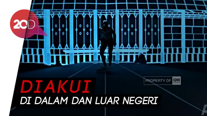 Mantul! Video Mapping Anak Bangsa Sudah Mendunia