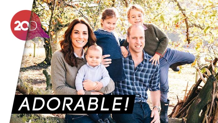 Melihat Kartu Natal Pangeran William dan Pangeran Harry
