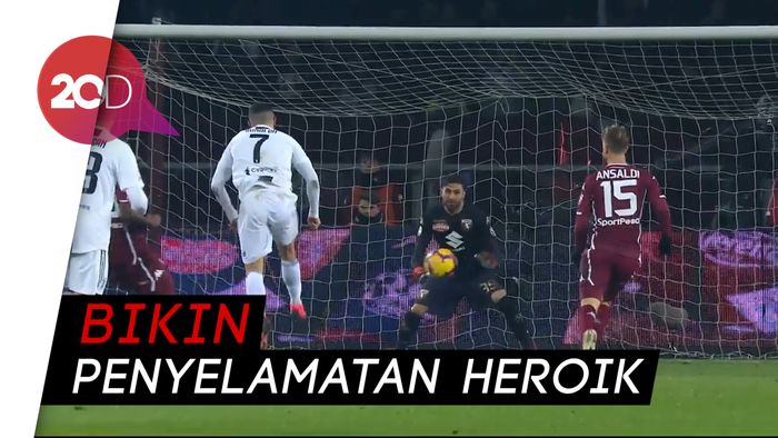 Ronaldo Vs Torino: Cetak Gol Plus Bikin Kiper Cedera