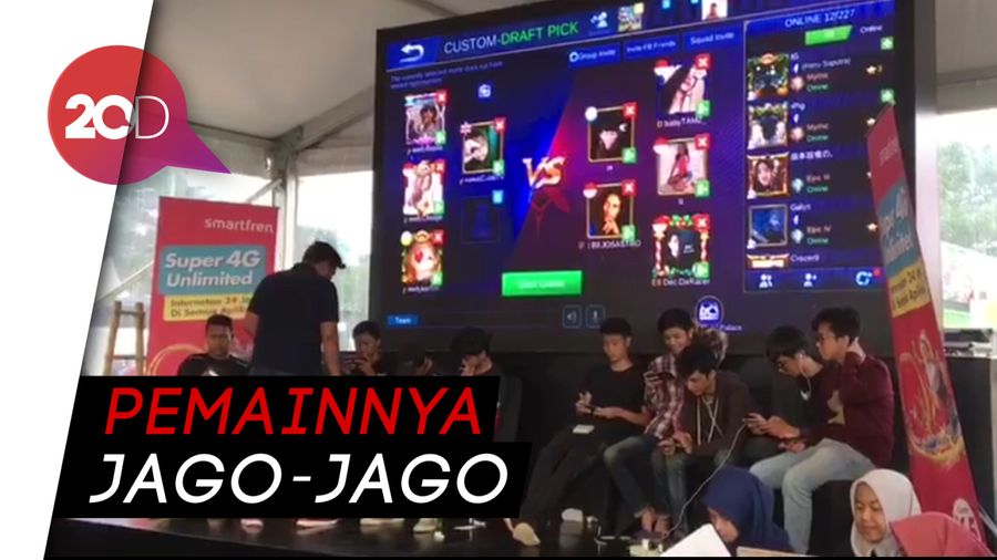 Serunya Turnamen Mobile Legends di HUT Transmedia