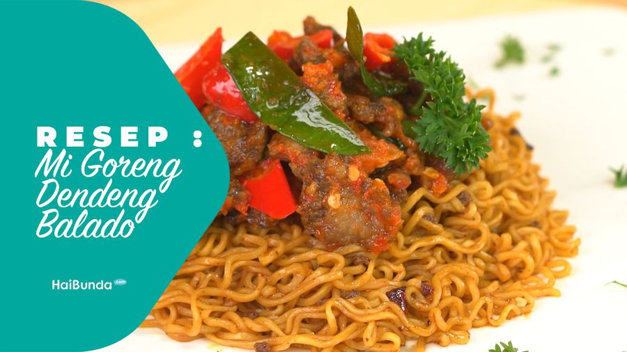 Resep Mi Goreng Dendeng Balado