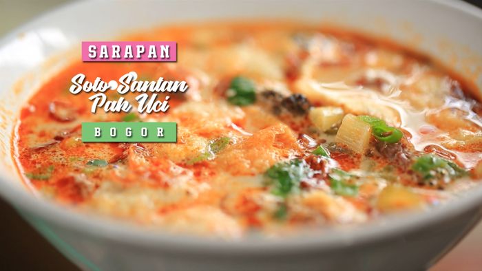 Sarapan Soto Santan, Bogor 