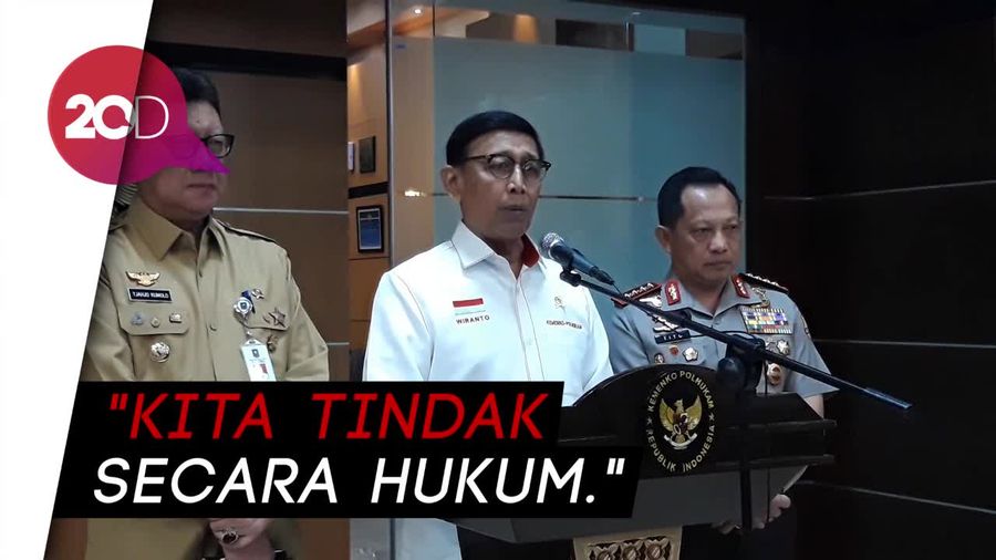 Wiranto Soal Perusakan Atribut Demokrat: Kita Usut Tuntas!