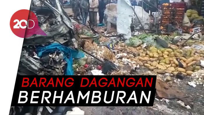Bom Mobil Meledak di Pasar Suriah, 9 Orang Tewas