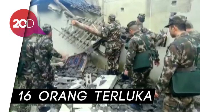 Gempa Magnitudo 5,7 Guncang China, Rumah-rumah Ambruk