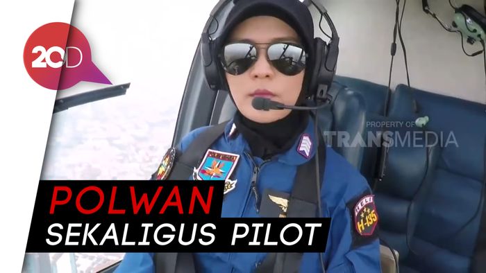 Kenalan dengan Srikandi Penerbang Helikopter Pertama di Korps Polri