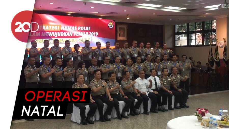 Polri Kerahkan 84 Ribu Personel Amankan Natal dan Tahun Baru