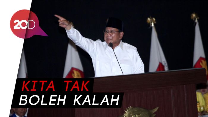 Prabowo: Kalau Kita Kalah, Negara Ini Bisa Punah