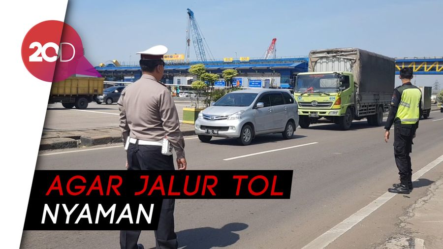 Proyek di Tol Jakarta-Cikampek Dihentikan Sementara