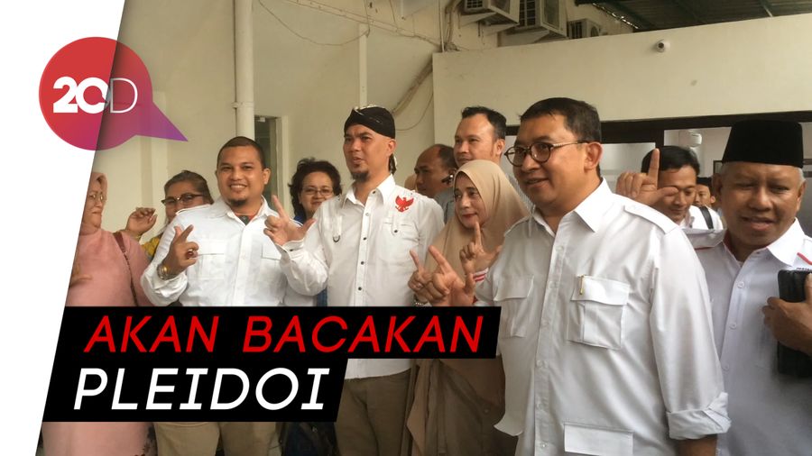 Sambangi Pengadilan, Ahmad Dhani Didampingi Mulan dan Fadli Zon 