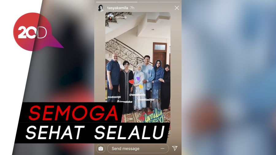 Tasya Kamila Gelar Pengajian 4 Bulanan