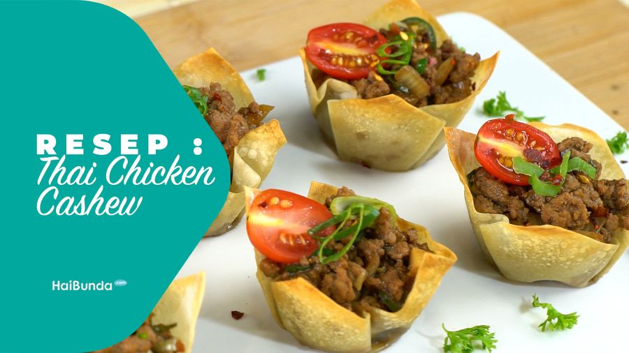 Resep Thai Chicken Cashew