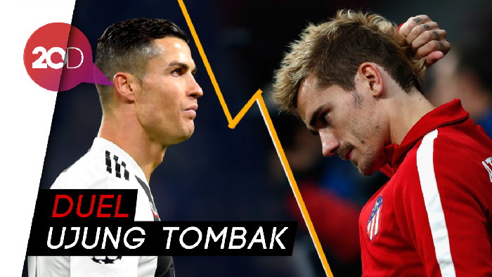 Adu Magis Nomor 7, Ronaldo Vs Griezmann