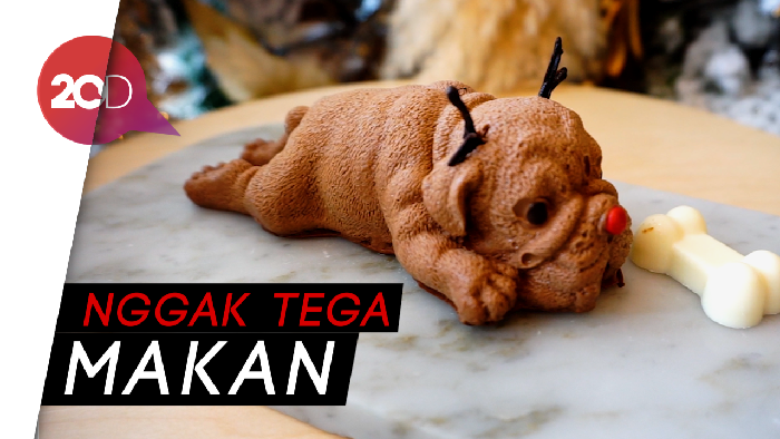 Cake Berbentuk Anjing dan Kelinci Ini Bikin Gemas!