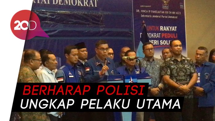 Demokrat: Ada Mastermind di Balik Perusakan Atribut Partai