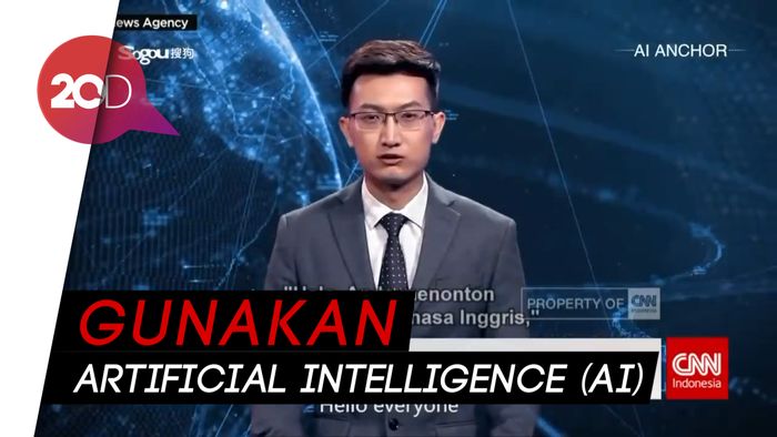 Keren! News Anchor di China Diganti dengan Robot