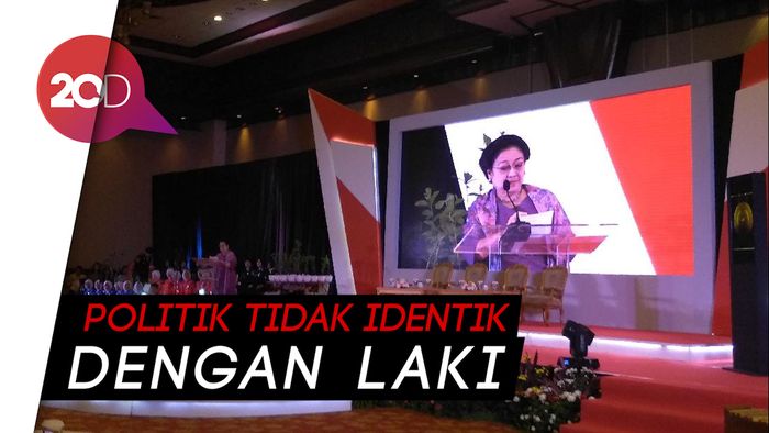 Sambil Menggebu-gebu, Megawati Minta Perempuan Berani Berpolitik!