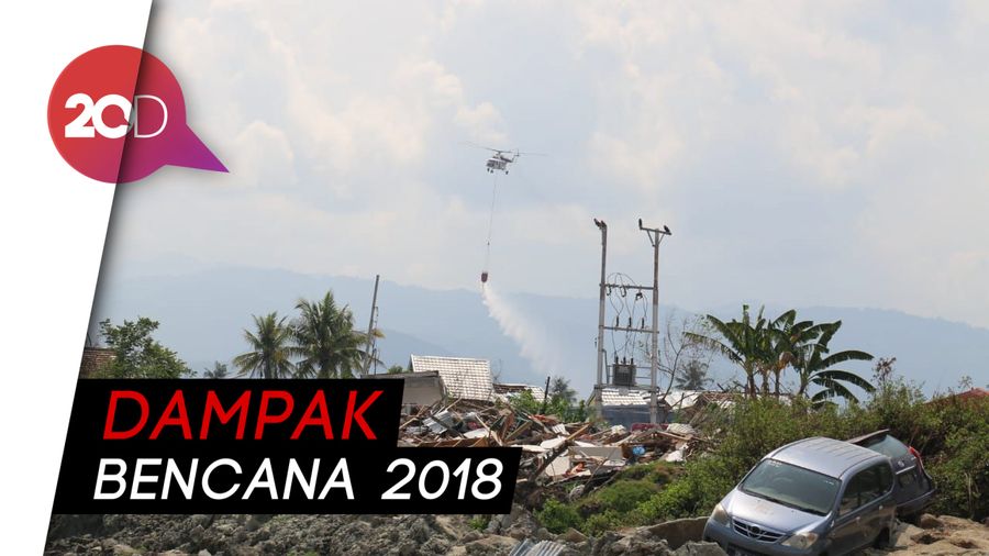 4.321 Korban Tewas Akibat Bencana di Tahun 2018