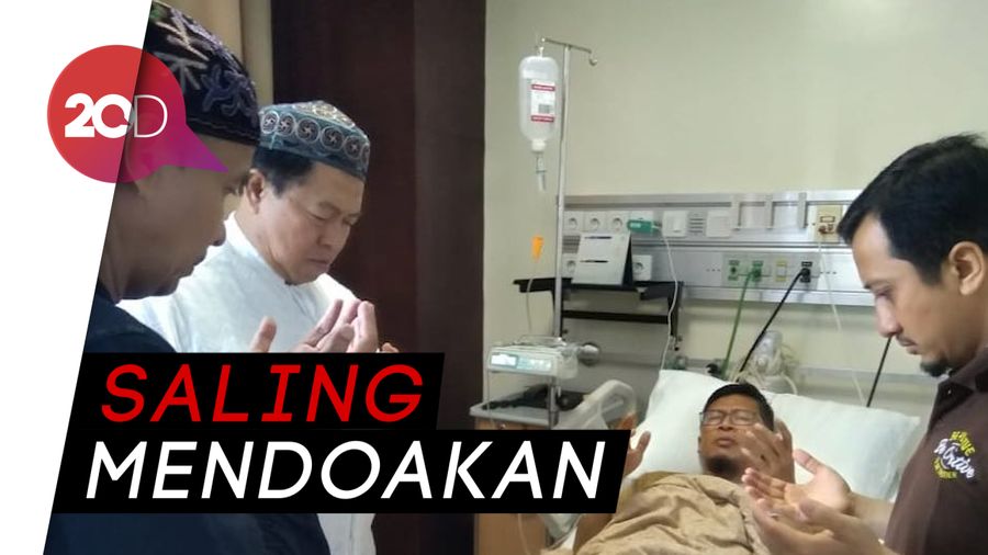 Jenguk Aa Gym, Yusuf Mansur Tulis Caption Menyentuh